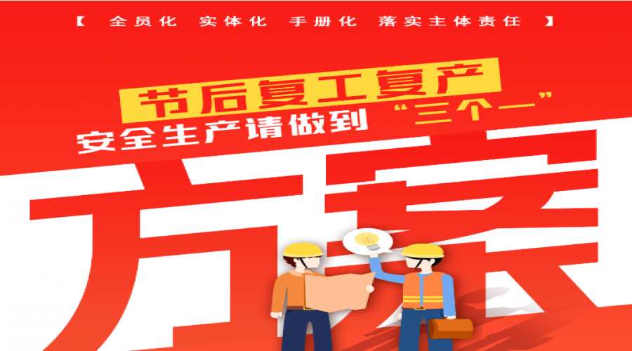 @高新區(qū)企業(yè)，節(jié)后復工復產請做到“三個一”！